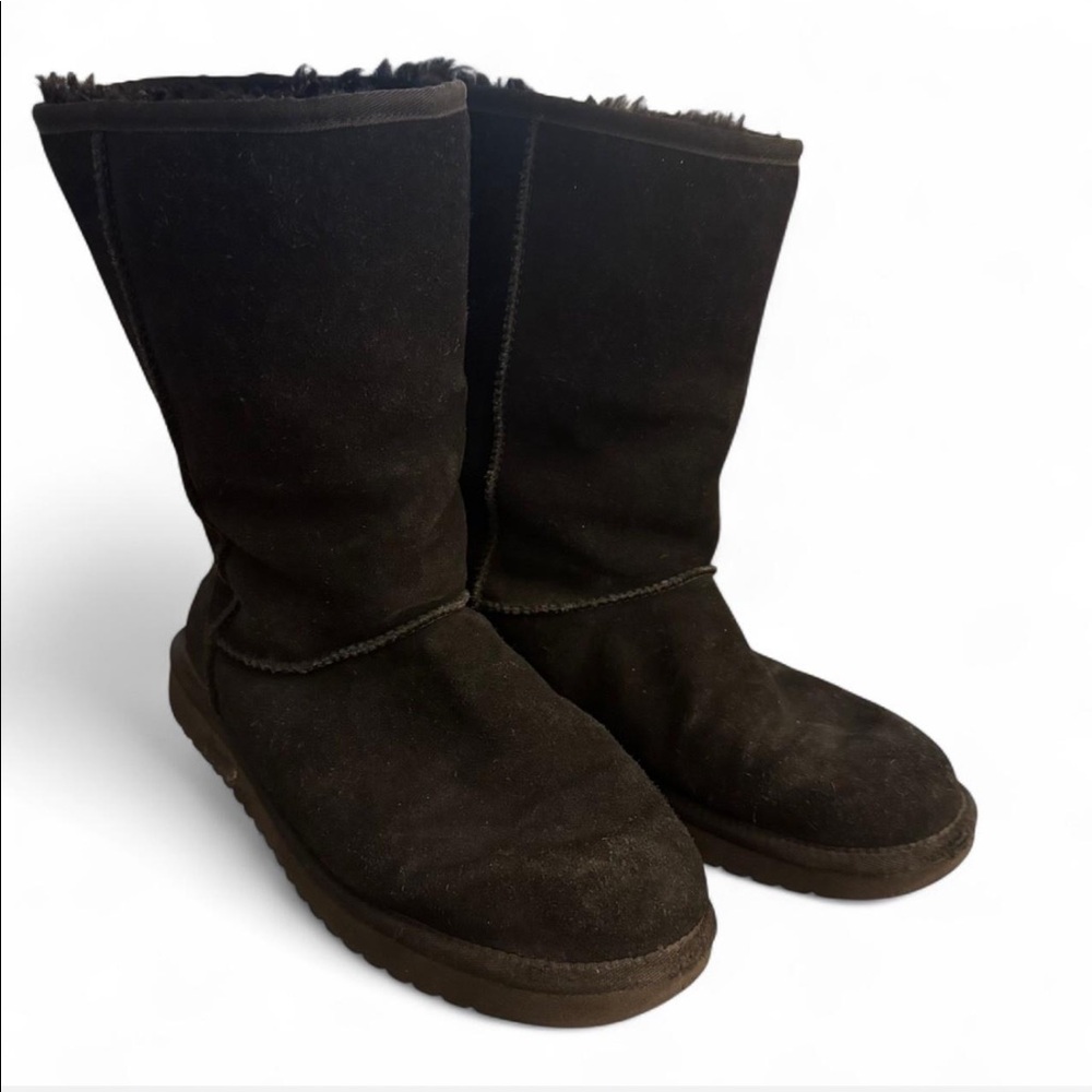 Koolaburra by UGG Classic Tall Boots – Black Suede – Women’s 11W